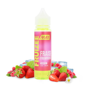 Le e-liquide Fraise Framboise Fruizee Max de Eliquid France en 50ml