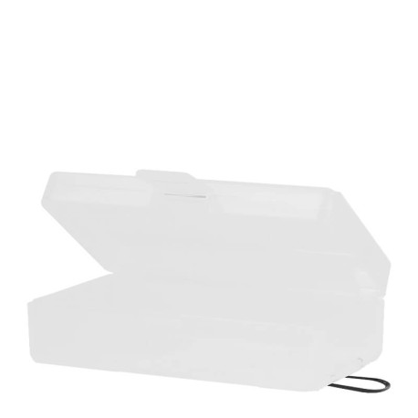 Le boîtier pour accus 18650x2 par A&L en position ouvert