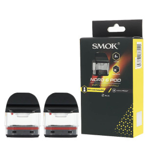 Le lot de deux cartouches vides Nord 6 Top-Fill par Smok