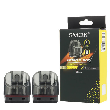 Le lot de deux cartouches Nord 6 Side-Fill par Smok