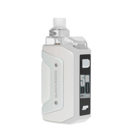Le Pod Aegis Hero 5 de Geekvape en Pure White