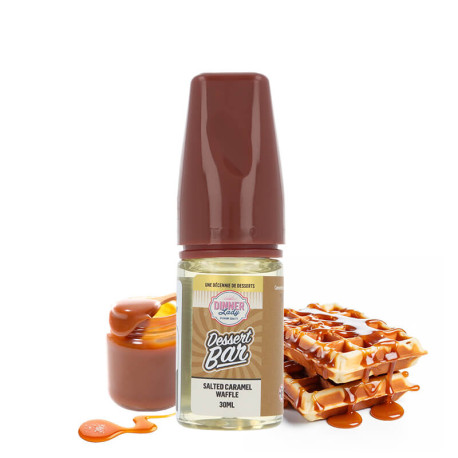 Le concentré Salted Caramel Waffle Dessert Bar de Dinner Lady en 30ml