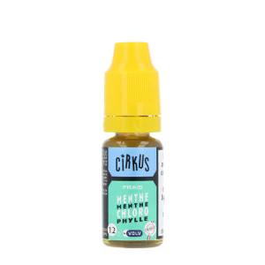 Le e-liquide Menthe Chlorophylle Cirkus par VDLV en 10ml