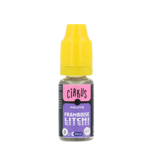 Le e-liquide Framboise Litchi Cirkus de VDLV en 10ml