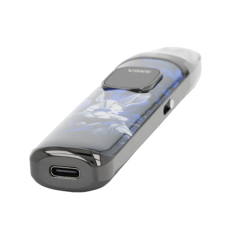 Le port USB-C du pod VSEE Now X Dead Rabbit par Hellvape