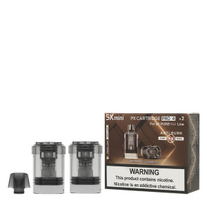 Le lot de deux cartouches PX Pro 4ml de SXmini en 0.4ohm