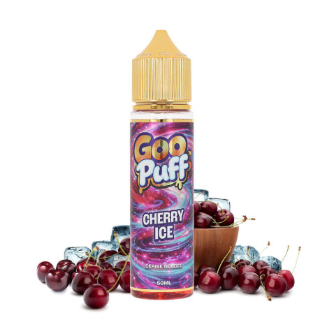 Le e-liquide Cherry Ice Goo Puff par Guilab en 50ml