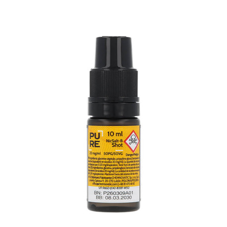 Le booster Sels de Nicotine 50/50 de PURE en 20mg/ml