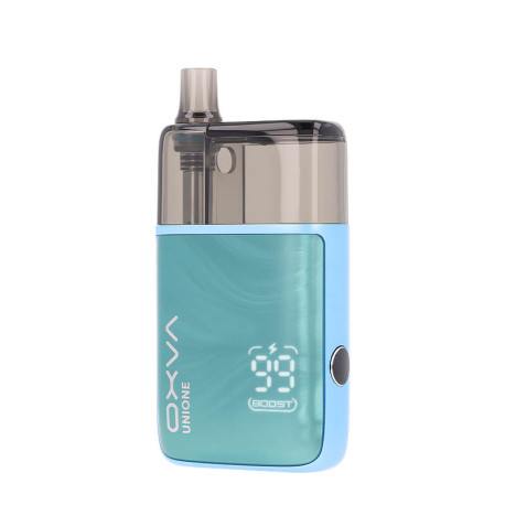 Le pod Unione de OXVA en Glacier Blue