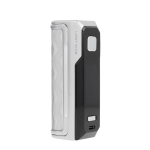 La box Thelema Solo 100 Pro de Lost Vape en Wavy Silver