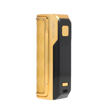 La box Thelema Solo 100 Pro de Lost Vape en Wavy Gold