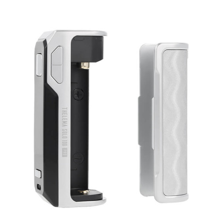 Le logement simple accu de la box Thelema Solo 100 Pro par Lost Vape