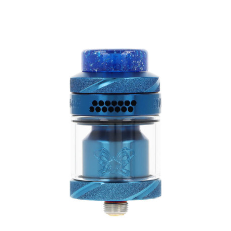L'atomiseur Dead Rabbit Solo 2 RTA de Hellvape en Bleu