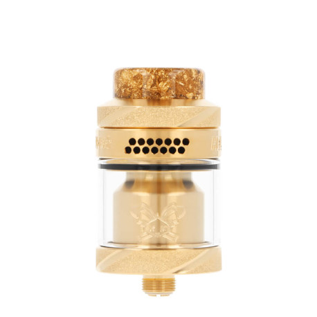 L'atomiseur Dead Rabbit Solo 2 RTA de Hellvape en Or