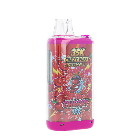 La Crazy Puff 35K Cherry Ice par Tornadoliq