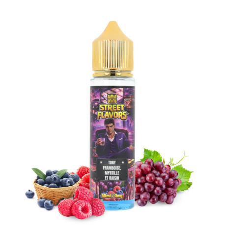 Le e-liquide Tony Street Flavors par Tribal Force en 50ml