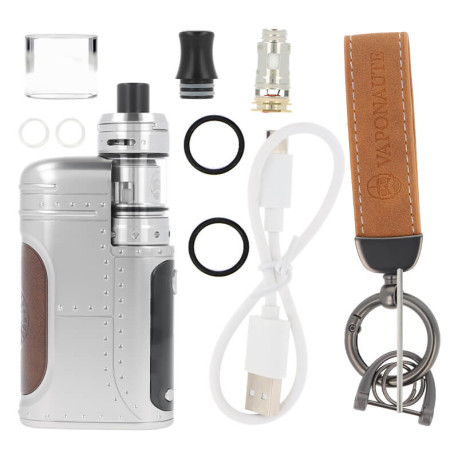 Le contenu de la boîte du kit VB26 de Vaponaute
