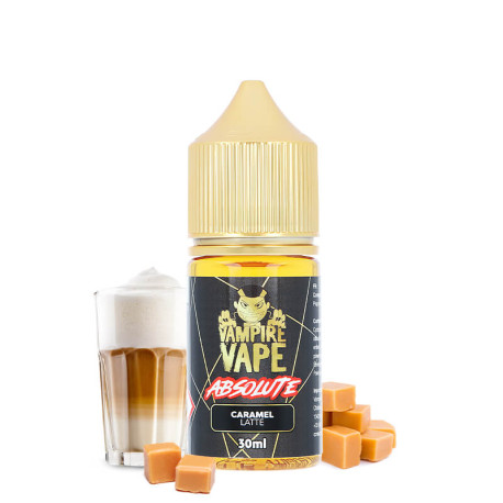 Le concentré Caramel Latte Absolute de Vampire Vape en 30ml