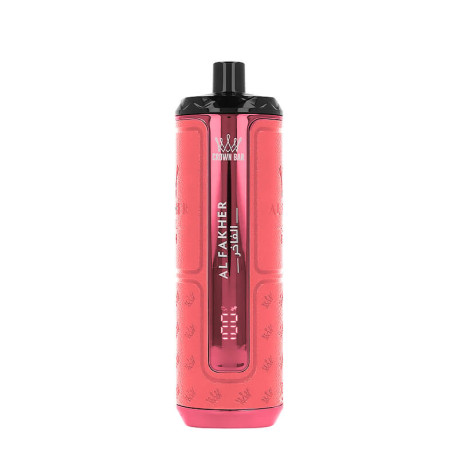 L'écran de la Puff Hyper Max Prime Strawberry Punch 50K Crown Bar de Al Fakher