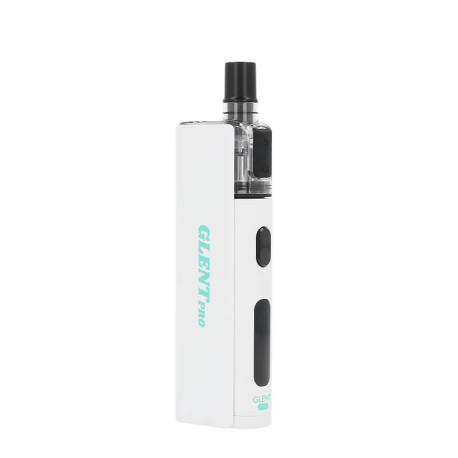 Le pod Glent Pro de Justfog en Blanc