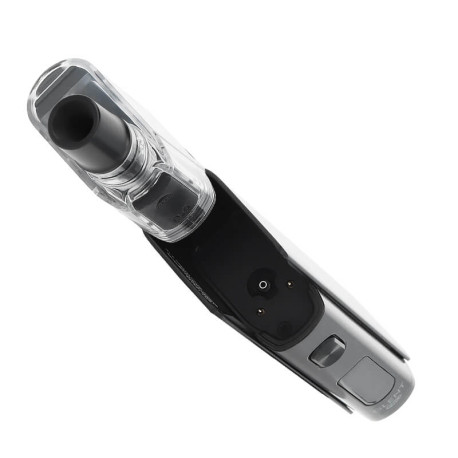 La connexion magnétique entre la cartouche et le pod Glent Pro de chez Justfog