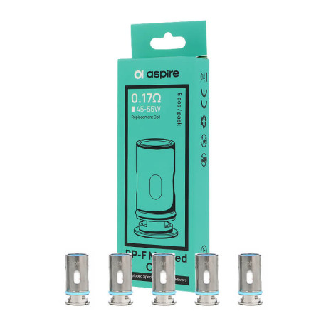 Le cinq résistances BP-F par Aspire en 0.17ohm