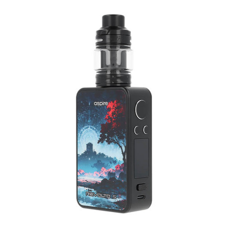 Le kit Revolto S par Aspire en colorisBlack Midnight Mirage