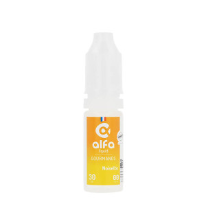 Le e-liquide Noisette de chez Alfaliquid en 10ml