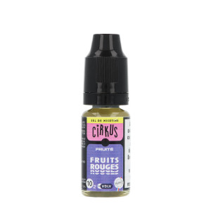 Le e-liquide Fruits Rouges Sel de Nicotine Cirkus de VDLV en 10ml