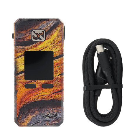 Le contenu de la boîte de la box Rayden 220 Volcano Rare Edition par BD Vape