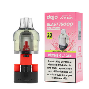 La cartouche Préremplie Dojo Blast Pêche Glacée de Vaporesso