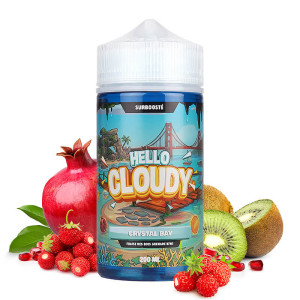 Le e-liquide Crystal Bay par Hello Cloudy en 200ml