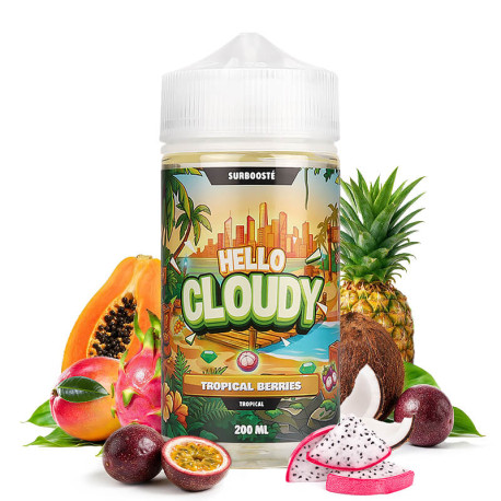 Le e-liquide Tropical Berries de Hello Cloudy en 200ml
