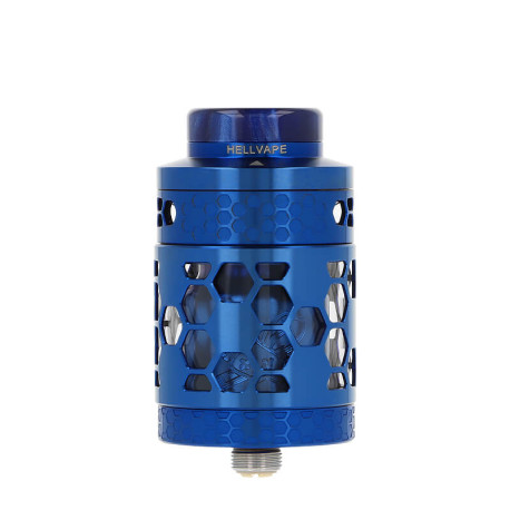 L'atomiseur Dead Rabbit 4 RTA Pro de Hellvape en Blue