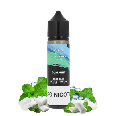 Le e-liquide Gum Mint de Al Fakher en 60ml