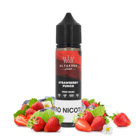Le e-liquide Strawberry Punch de Al Fakher en 60ml