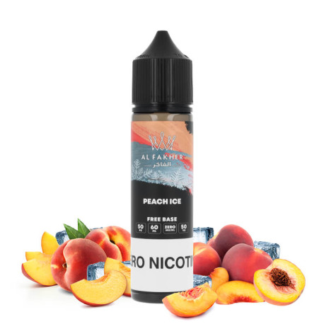 Le e-liquide Peach Ice de Al Fakher en 60ml