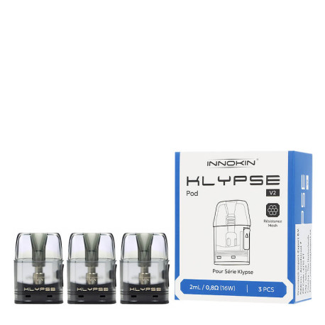 Lot de trois cartouches Klypse 0.8ohm par Innokin
