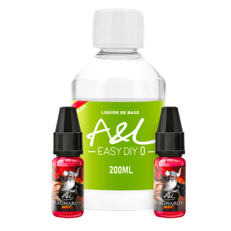 Le Pack DIY Ragnarok 200ml MAX par A&L en 0mg/ml