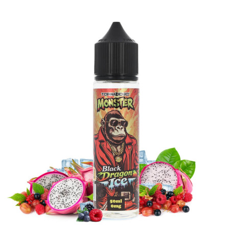 Le e-liquide Black Dragon Ice Monster Tornadoliq par Gobar en 50ml
