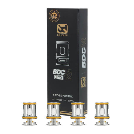 Résistances BDC V2 (x4) BD Vape en 0.2Ω