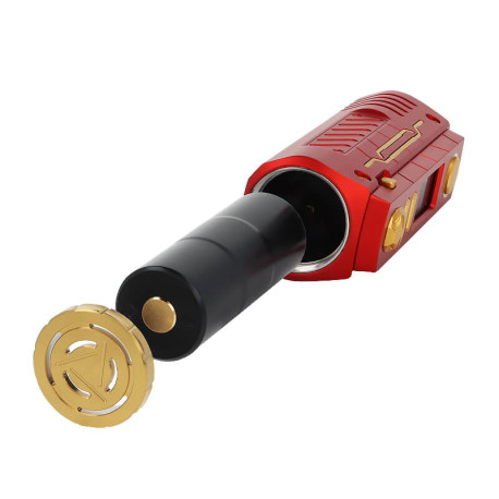 Le logement à accu du kit Rayden 100 V3 Limited Edition du fabricant BD Vape