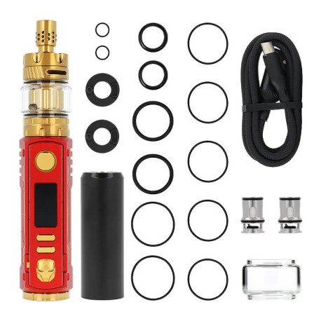 Le contenu de la boîte du kit Rayden 100 V3 Limited Edition de BD Vape