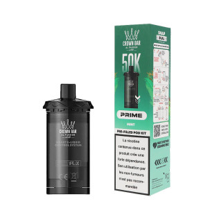 La cartouche Mint Hyper Max 50K de Al Fakher