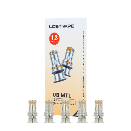 Le pack de résistances UB MTL de Lost Vape en 1.2ohm