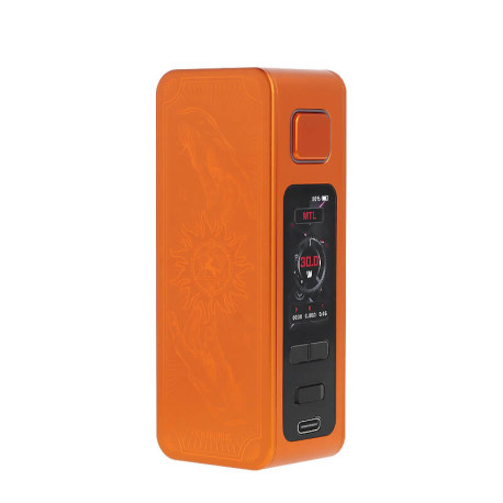 La box Centaurus M120 S de Lost Vape en Destiny Orange