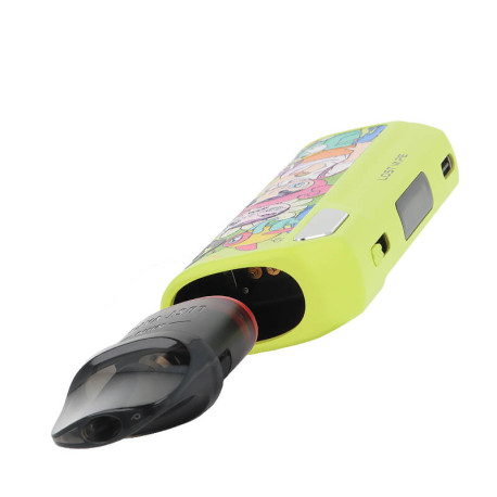 La connexion aimantée entre la cartouche et le pod Thelema Elite DM45 de chez Lost Vape