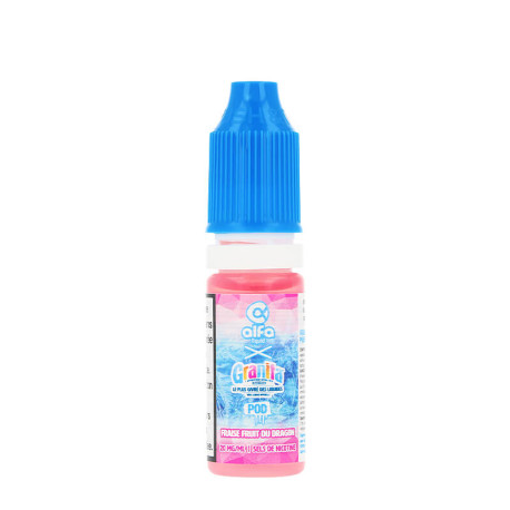 Le e-liquide Fraise Fruit du Dragon Granita Pod par Alfaliquid en 10ml