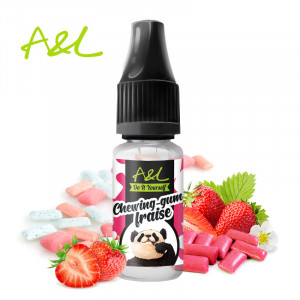 Strawberry Chewing-Gum flavor concentrate by A&L (10ml)