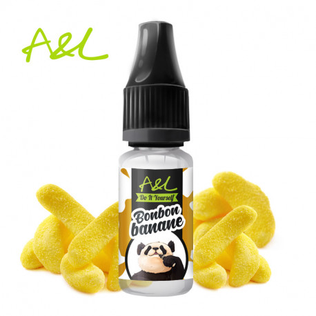 Banana candy flavor concentrate by A&L (10ml)